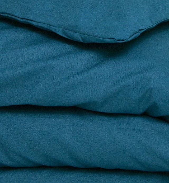 Duvet cover adult plain in Organic Cotton