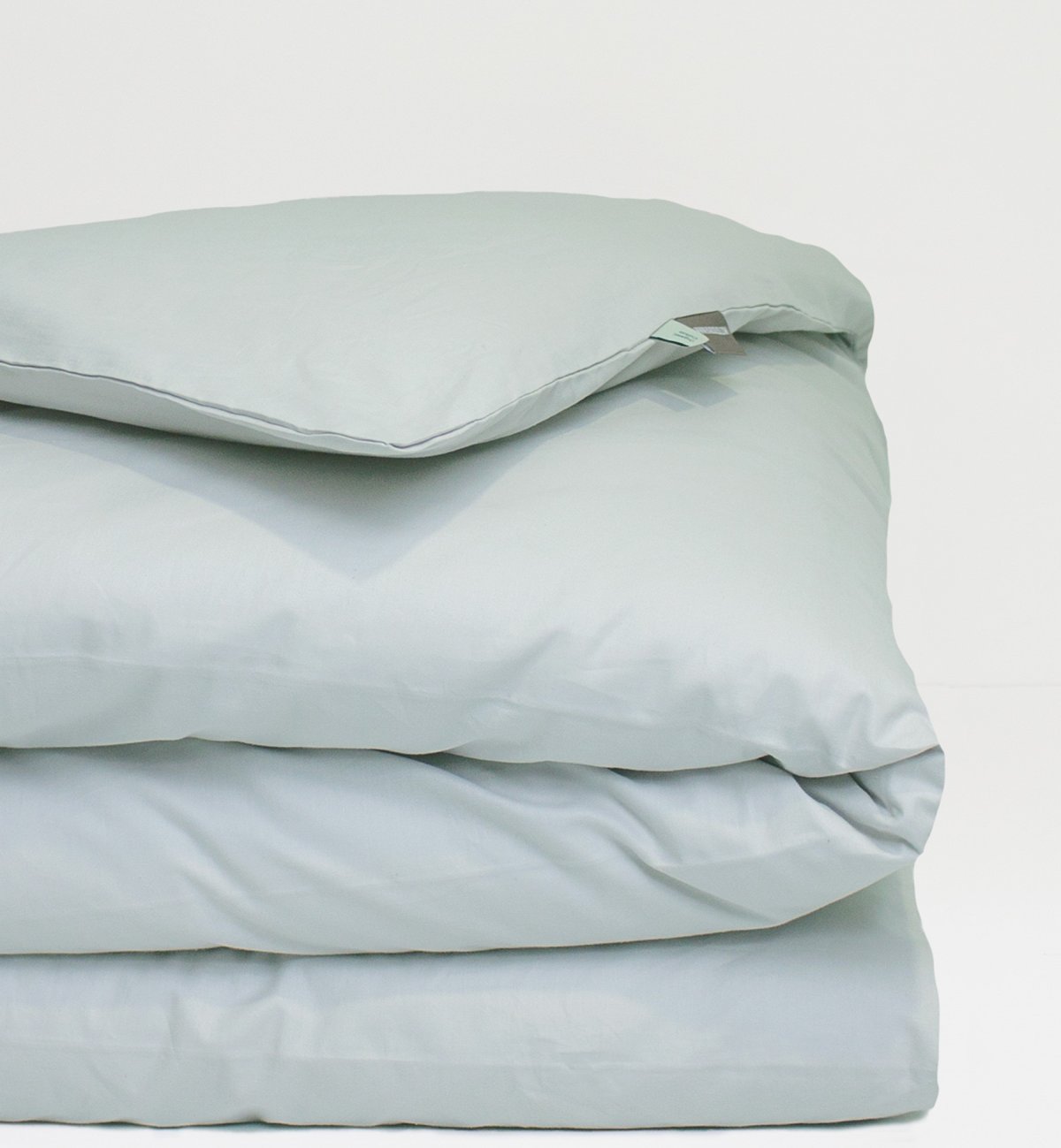 Housse de couette en Coton Bio uni pour lit adulte