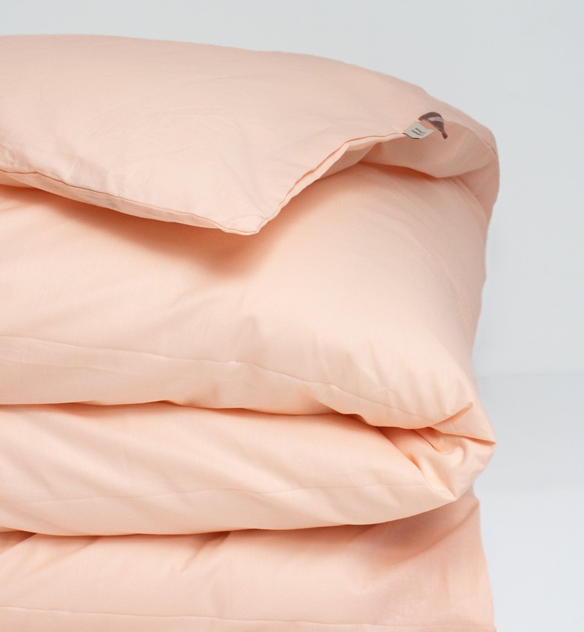 Duvet cover adult plain in Organic Cotton