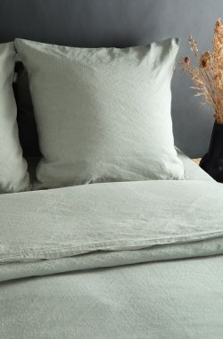 Linen and Organic Cotton Pillowcase