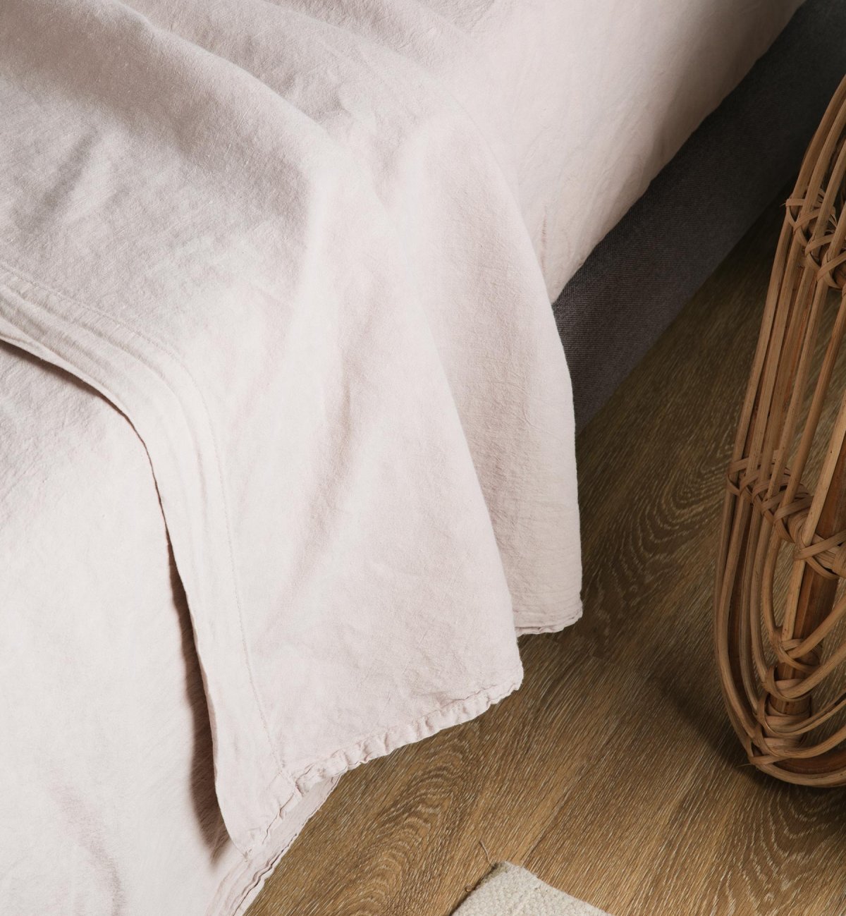 Drap plat adulte en lin et Coton Bio