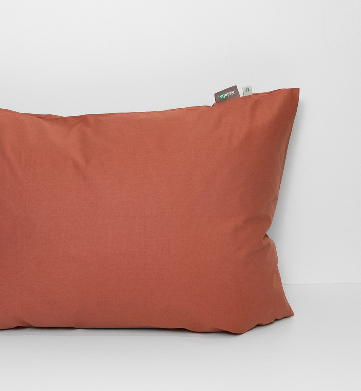 Taie d'oreiller Adulte Coton Bio couleurs aux choix
