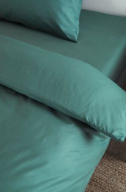 Einzelner Bettbezug aus Bio-Baumwolle für ein Einzelbett - Kadolis