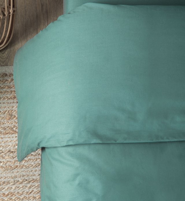 Duvet cover adult plain in Organic Cotton