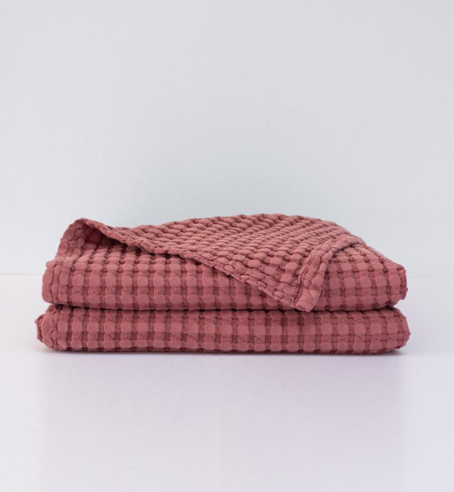 Plaid Paros Bébé 100% Coton Bio pour Poussette ou Landau 75x100cm 100x140cm