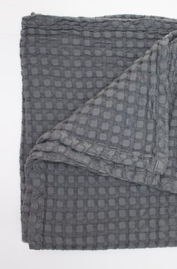 Plaid Paros Bébé 100% Coton Bio pour Poussette ou Landau 75x100cm 100x140cm