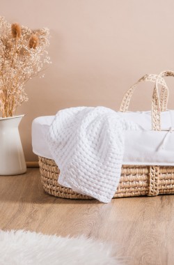 Manta de algodón orgánico para bebés Paros - Kadolis