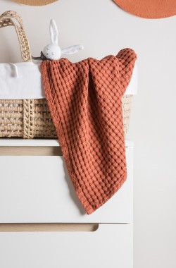 Organic Cotton baby blanket Paros