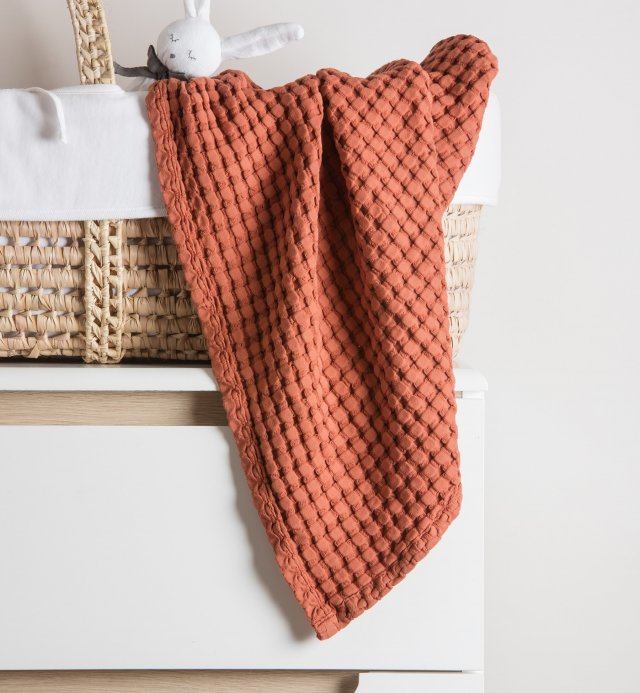 Organic Cotton baby blanket Paros