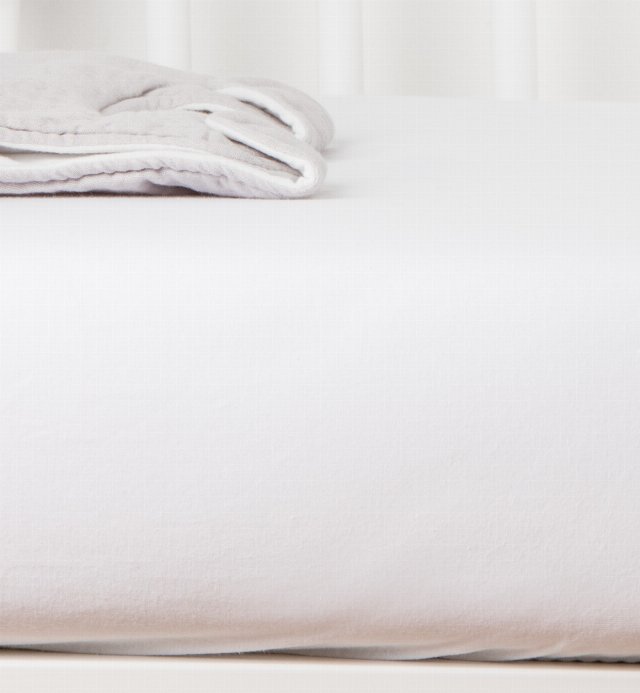 Weiches Spannbettlaken für Babybettmatratzen - 100% Bio-Baumwolle