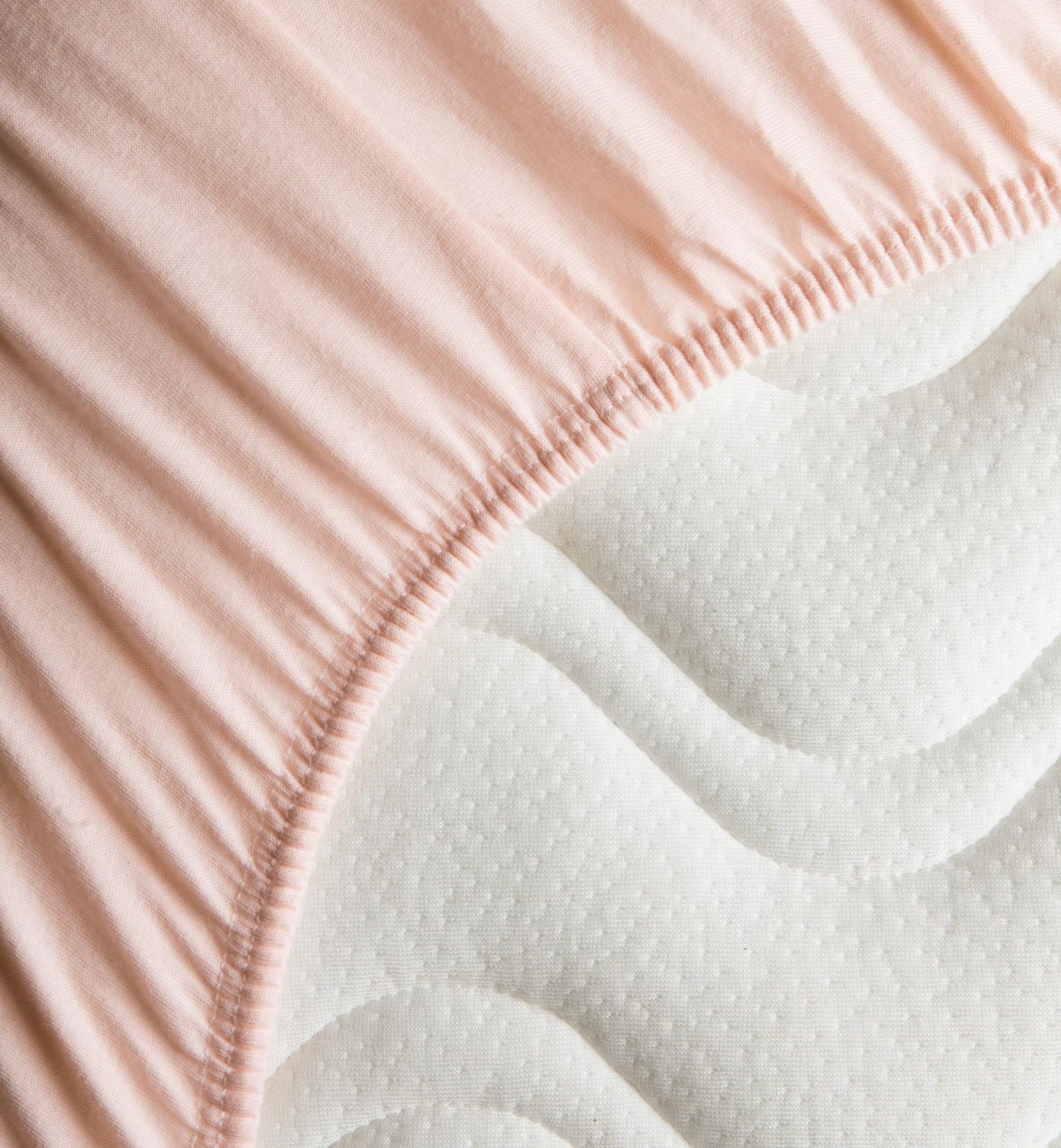 Spannbettlaken Bio-Baumwolle Jersey für Erwachsenenmatratze