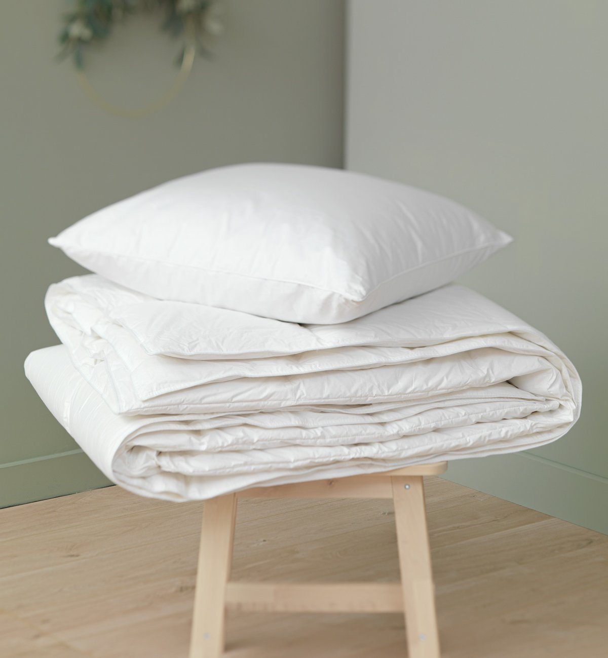 Couette adulte en duvet de plume de canard