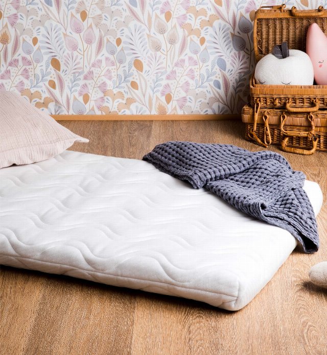 Pack Matelas bébé et alèse en matières naturelles - Kadolis