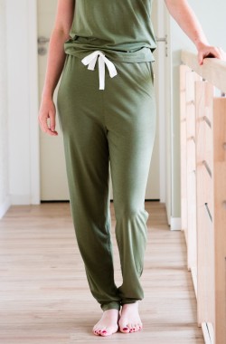 Pantalones de pijama Sonora de algodón orgánico y Tencel™ para mujer