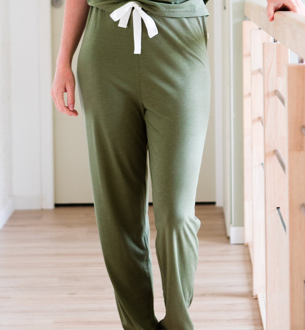 Algodão Orgânico feminino e TENCEL™ calças pyjama - Kadolis