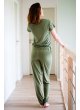Pyjamabroek van biologisch katoen en Tencel™ voor dames - Kadolis