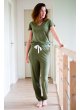 Women's organic cotton and Tencel™ pyjama pants - Kadolis
