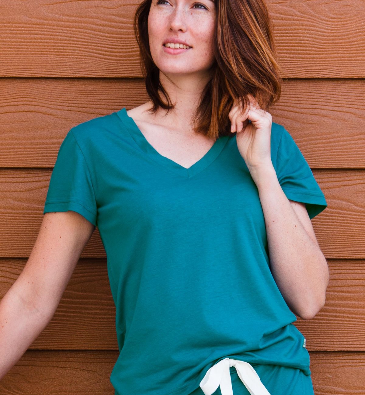 Tshirt pyjama femme - Coton Bio et TENCEL™- taille XS à XL
