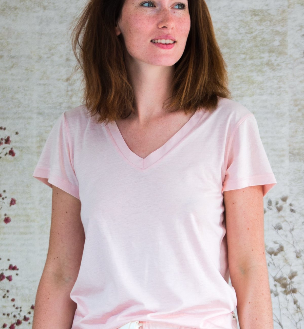 Tshirt pyjama femme - Coton Bio et TENCEL™- taille XS à XL
