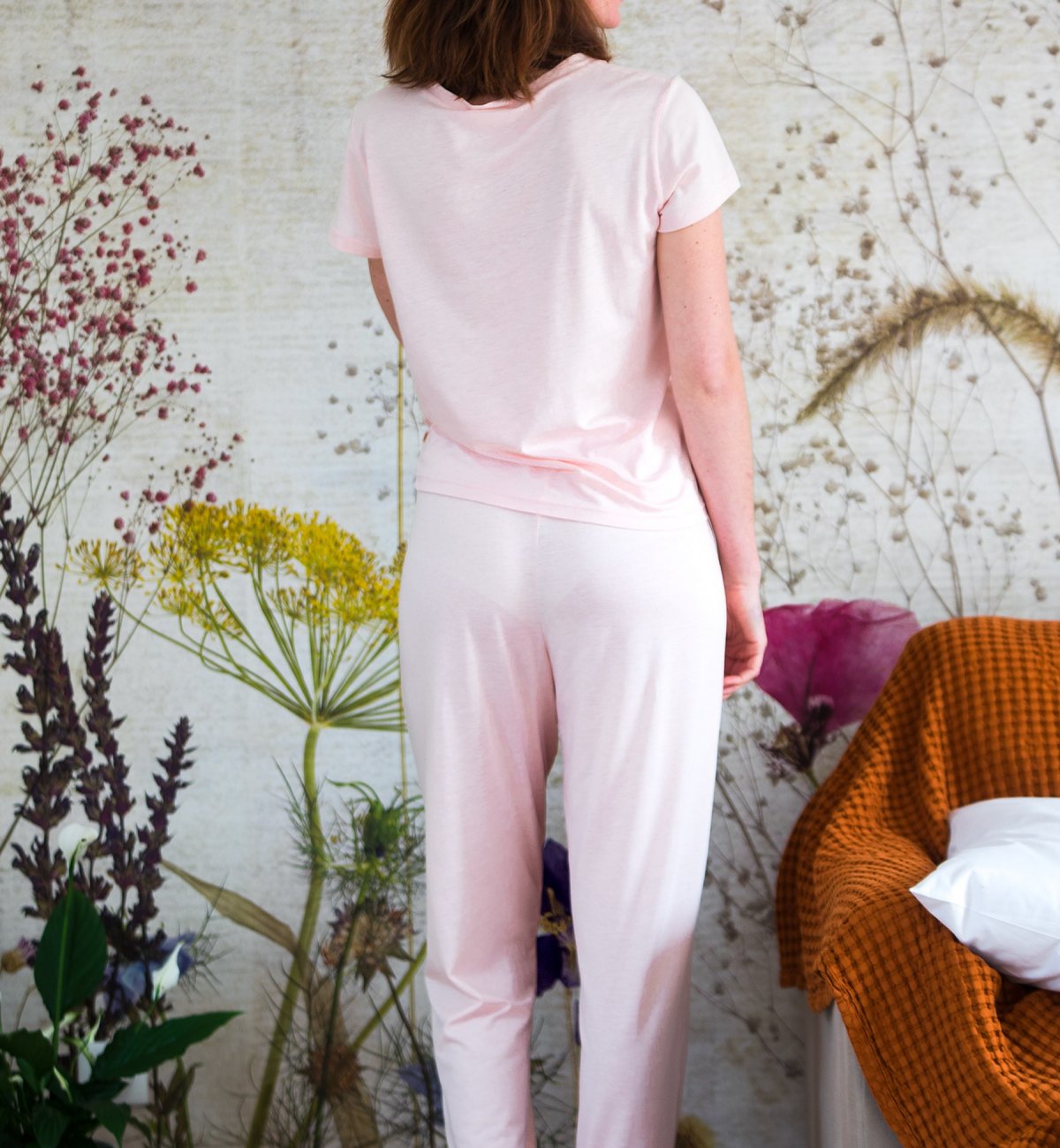 Sonora Pyjamahose aus Bio-Baumwolle und TENCEL™ für Damen