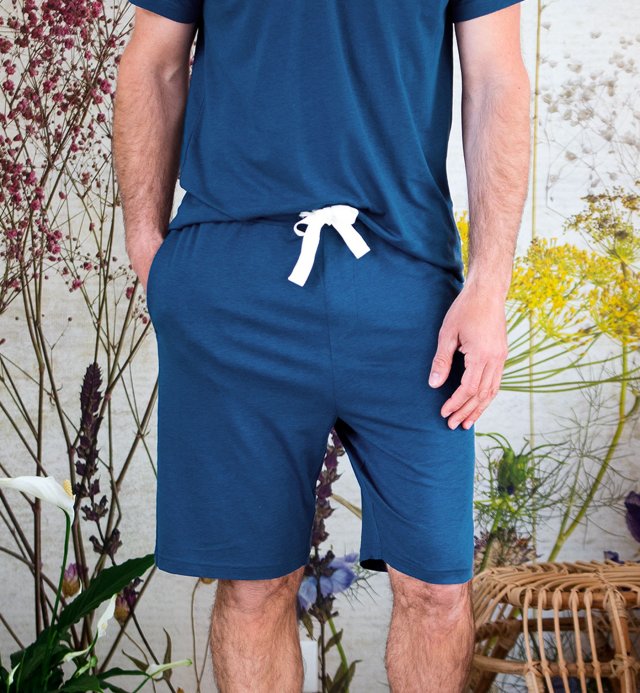 Men's Organic Cotton and TENCEL™ Sonora pyjama shorts