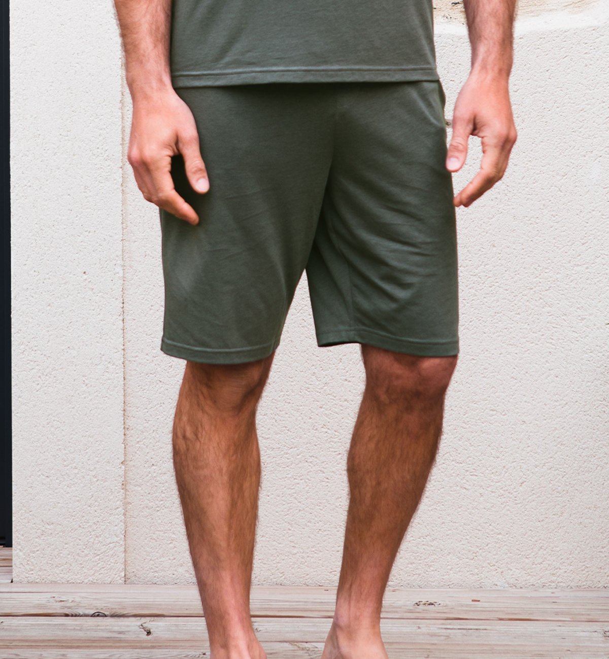 Sonora Pyjama-Shorts aus Bio-Baumwolle und TENCEL™ für Herren