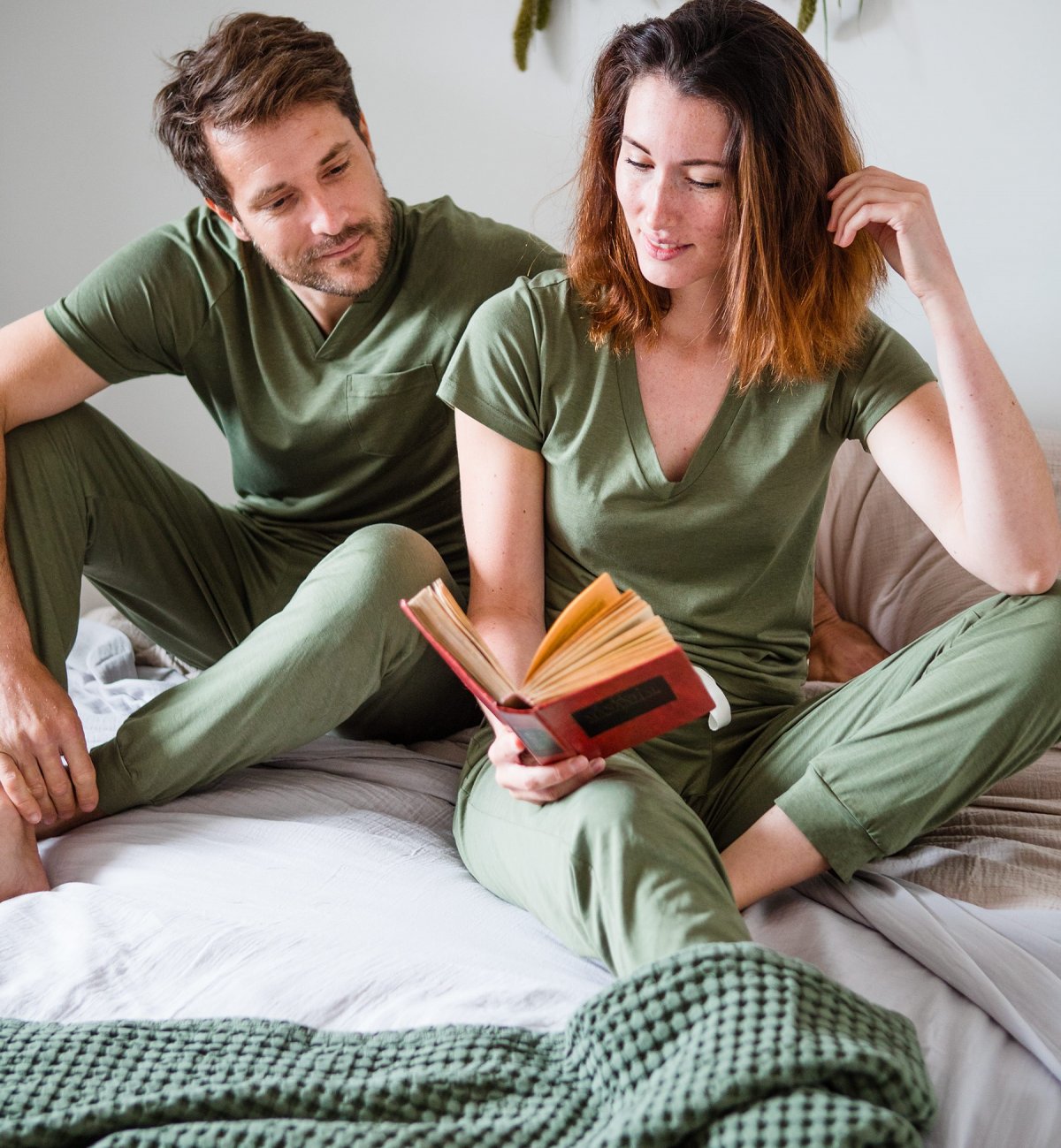 Sonora Pyjamahose aus Bio-Baumwolle und TENCEL™ für Damen