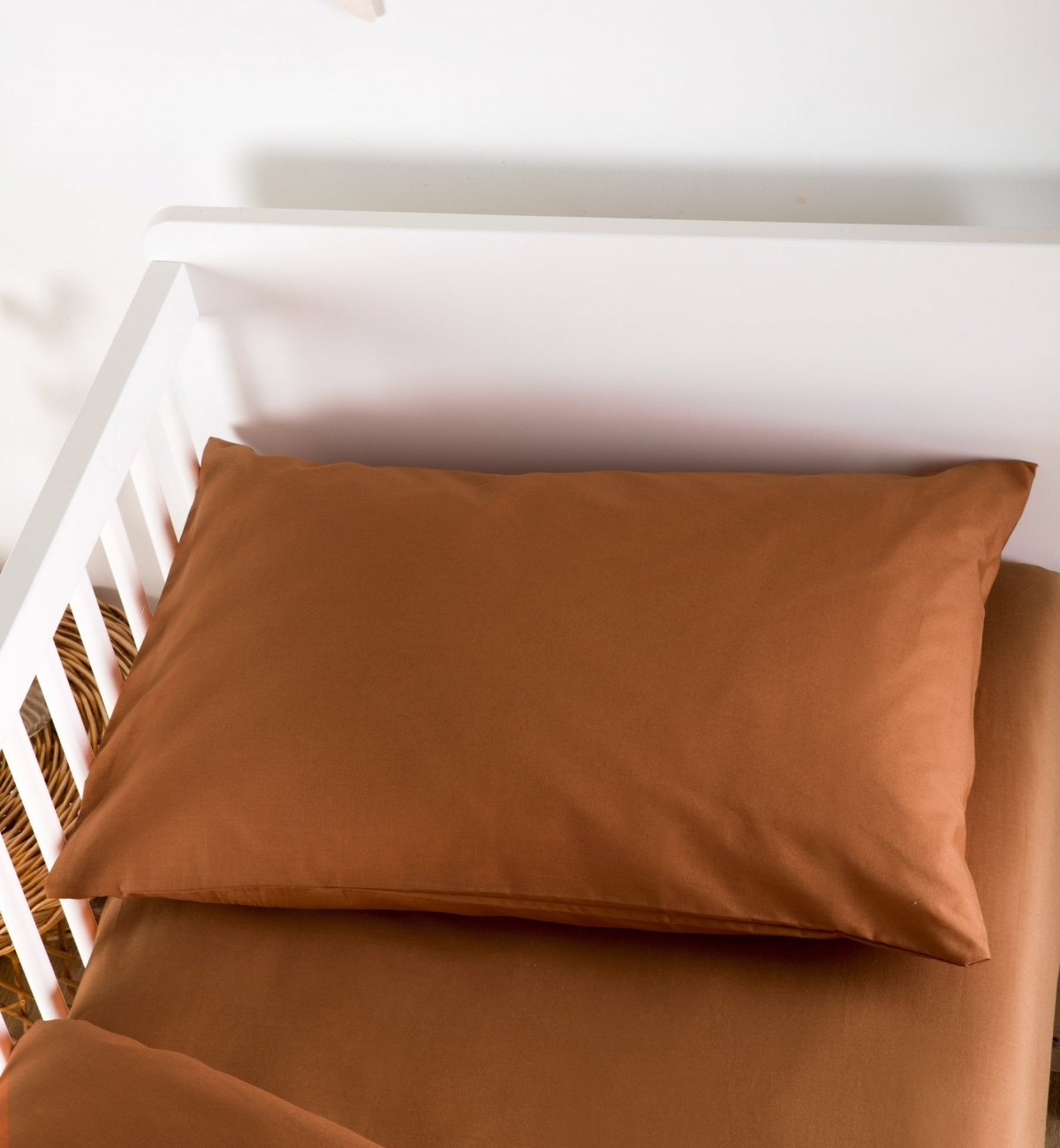 Pillowcase in plain Organic Cotton