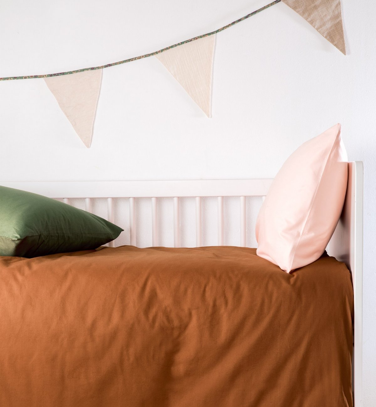 Housse de couette pour bébé unie en Coton Bio