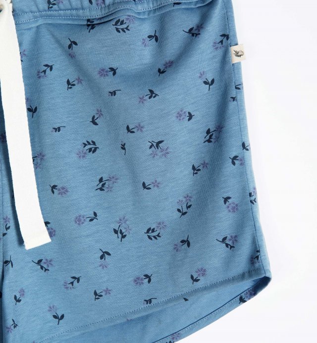 Women's pyjama shorts in Organic Cotton and TENCEL™ Sonora