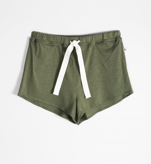 Women's pyjama shorts in Organic Cotton and TENCEL™ Sonora