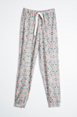 Sonora Pyjamahose aus Bio-Baumwolle und Tencel™ für Damen - Kadolis
