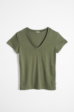 Women's pyjama top in Organic Cotton and  TENCEL™ Sonora