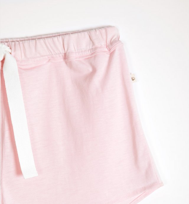 Pantalones cortos de pijama de mujer en Algodón Orgánico y TENCEL™ Sonora