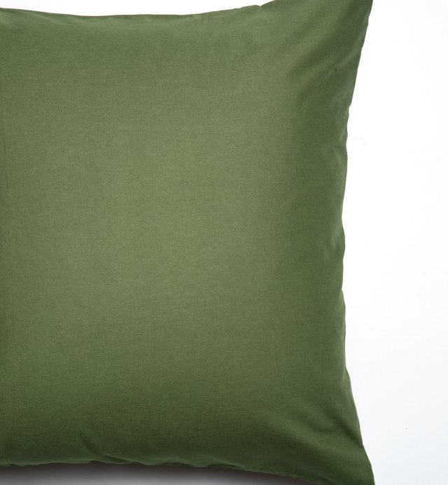 Taie d'oreiller 100% Coton Bio couleurs aux choix 60x60 - 50x70 - 40x60