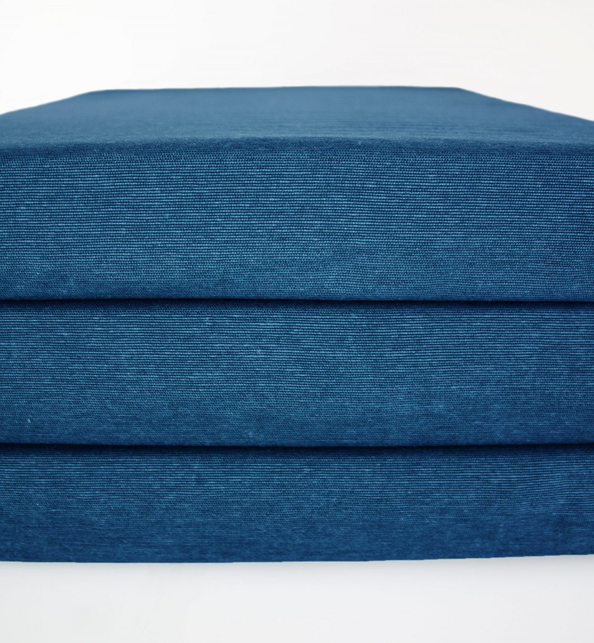 Folding Grey Baby Mattress in 3 Parts, 60 x 120 cm