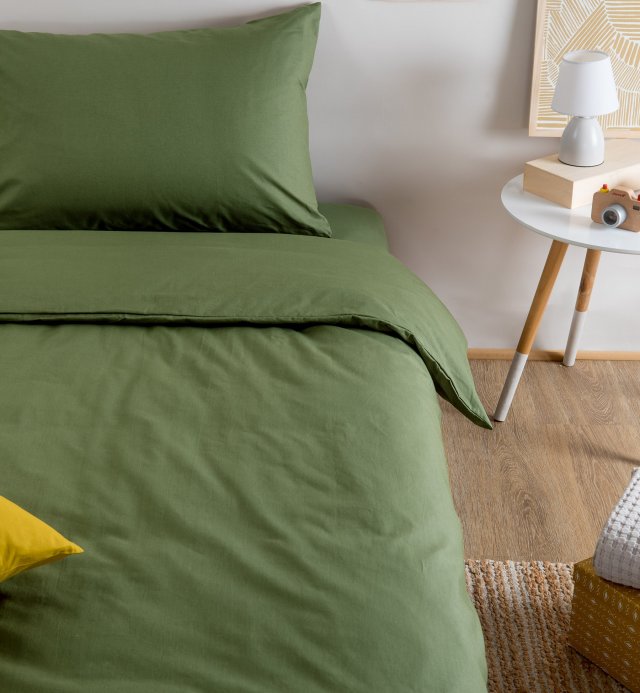 Single duvet cover in Organic Cotton for a single bed