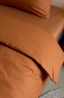 Einzelner Bettbezug aus Bio-Baumwolle für ein Einzelbett