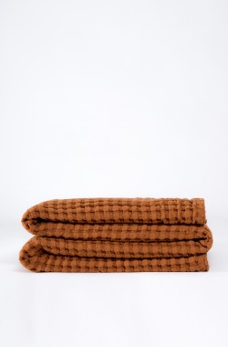 Large Organic Cotton blanket Paros