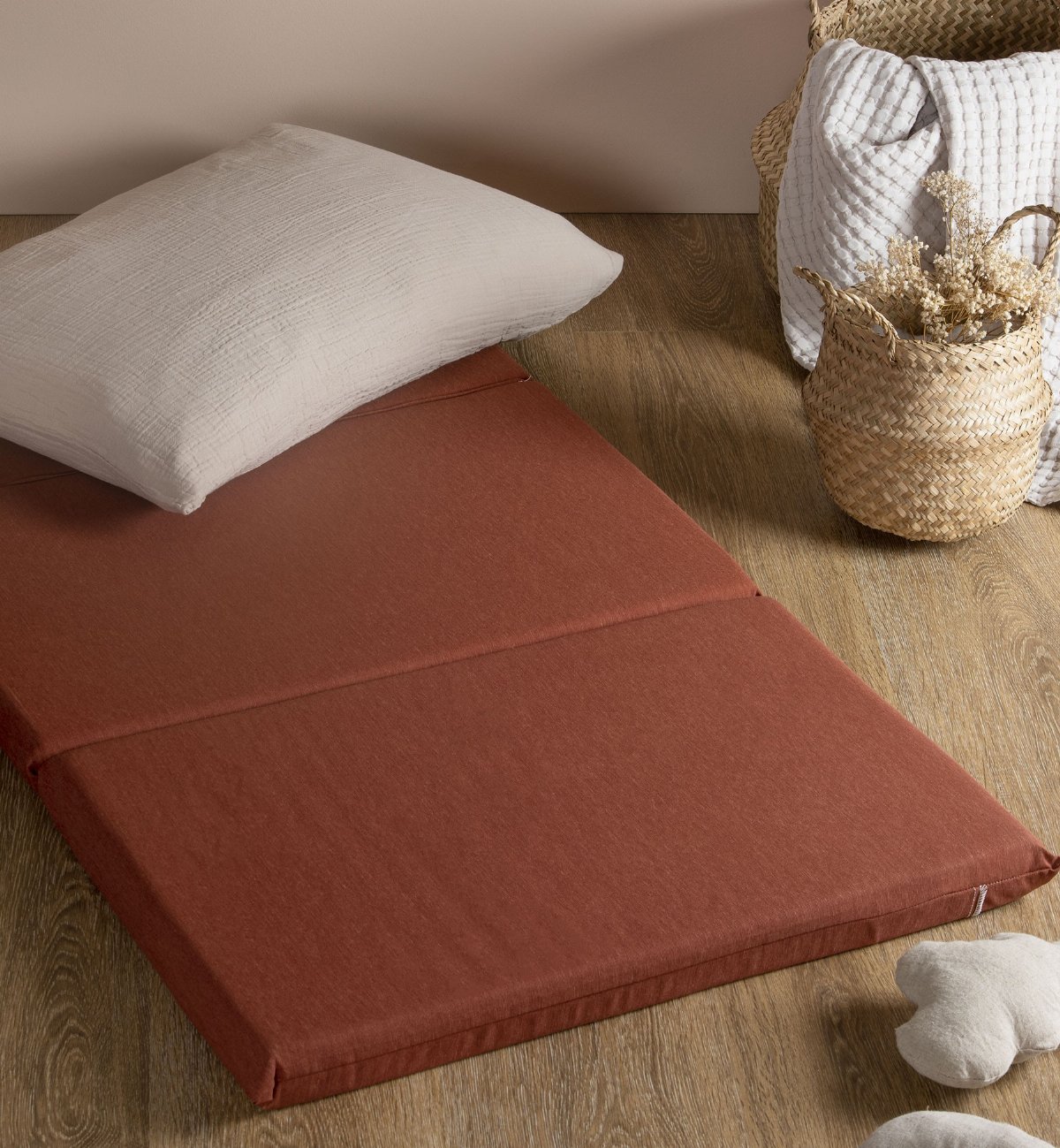 Matelas de voyage pliant pour bébé 60x120 cm déhoussable