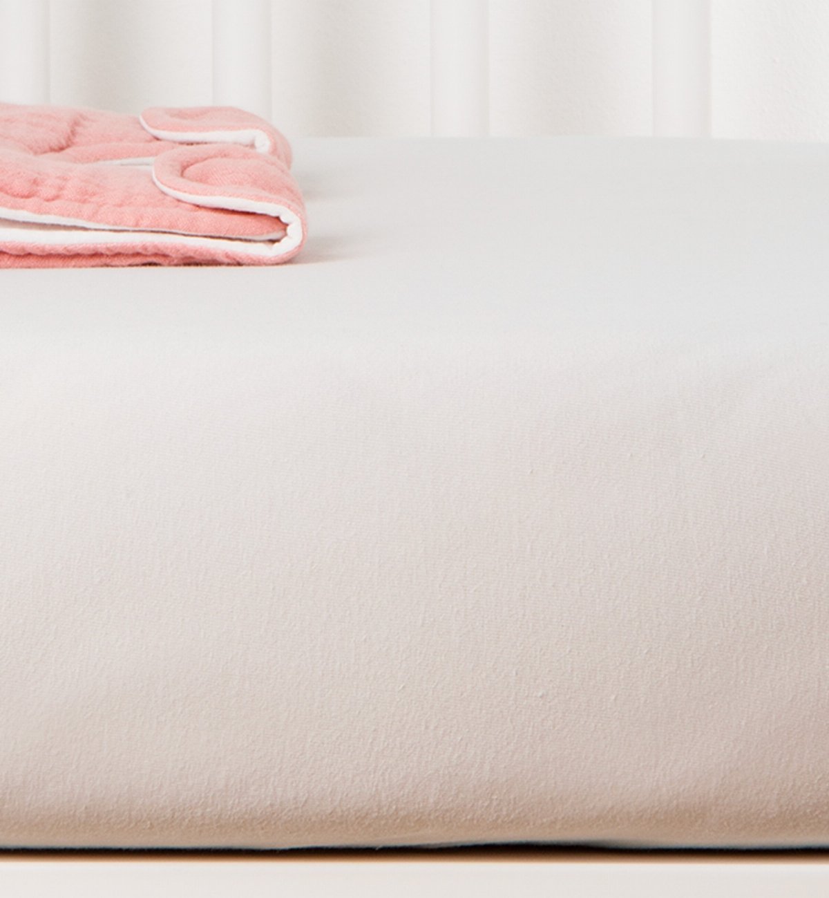 Drap housse doux pour matelas lit bébé - 100% Coton Bio