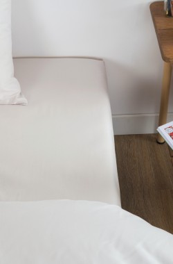 Fitted sheet TENCEL™ and organic cotton