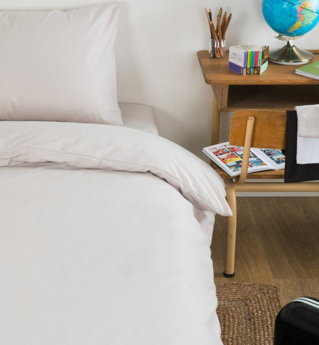 Lençol adaptado para cama de solteiro TENCEL™ e algodão orgânico - Criança