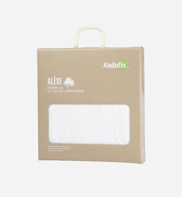 Waterproof cover - Organic Cotton - pram mattress - no added chemical treatments