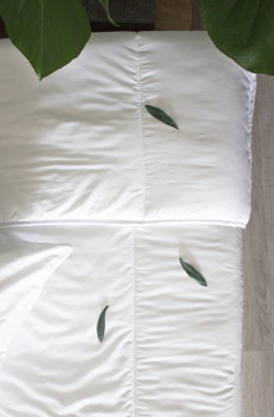 Bettdecke für Erwachsene Clim light aus Bio-Baumwolle und  TENCEL™ - Kadolis
