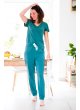 Women's organic cotton and Tencel™ pyjama pants - Kadolis