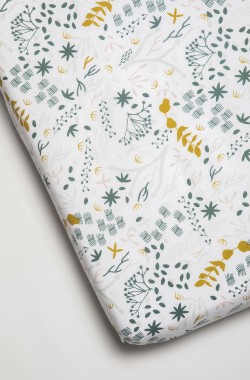 Organic Cotton Crib Sheet Yukari