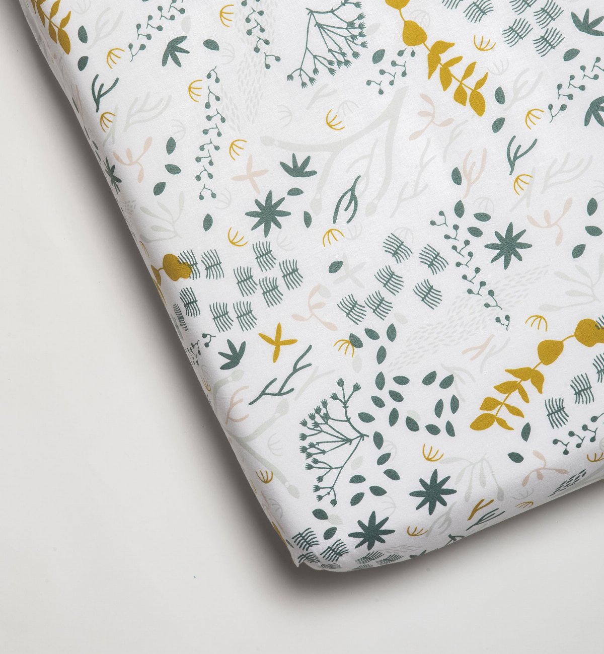 Drap housse Coton Bio Adulte à motifs Yukari