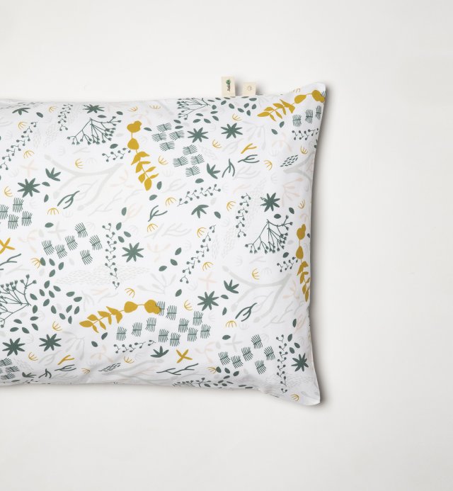 Organic Cotton pillowcase with Yukari pattern