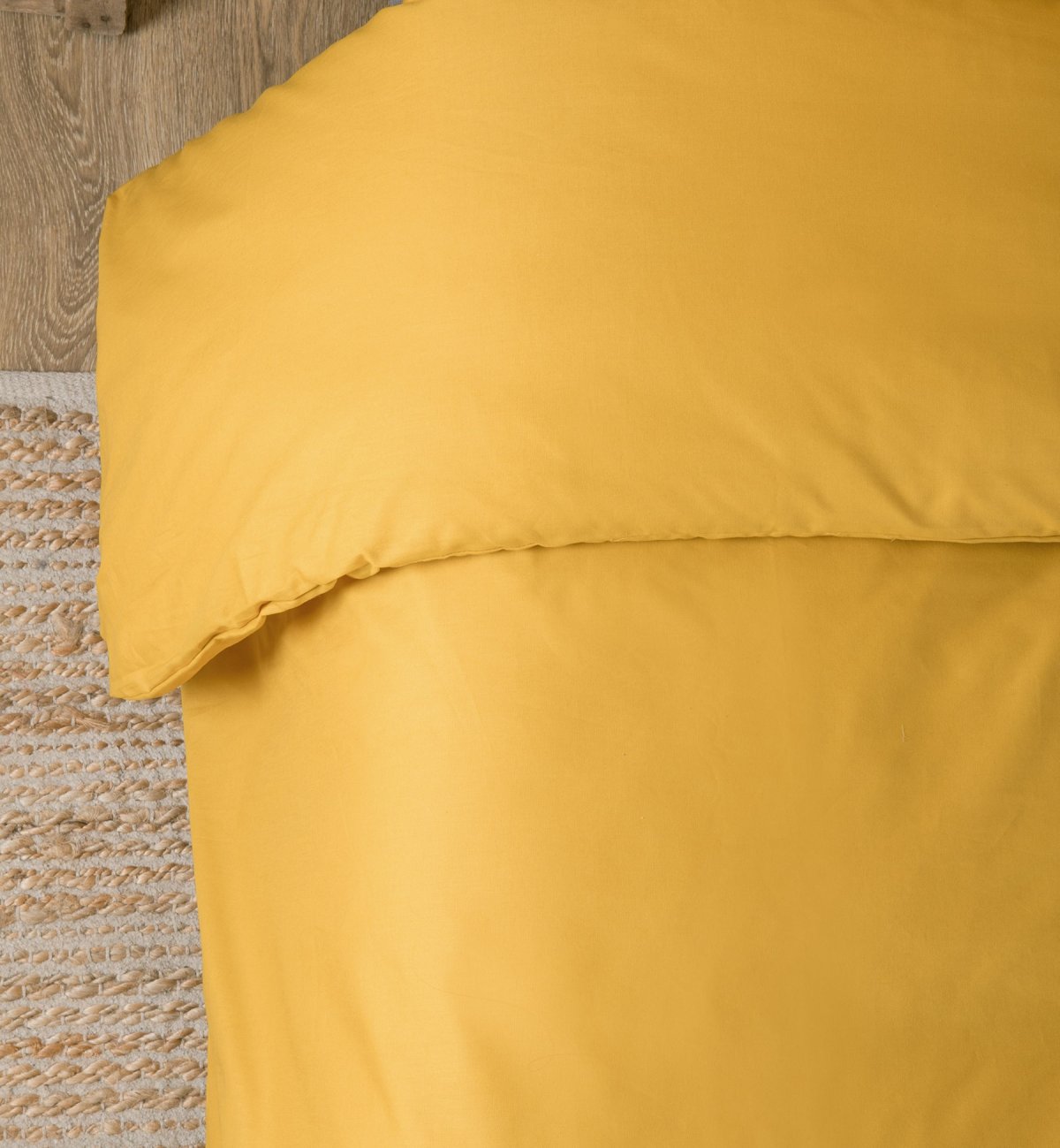 Housse de couette en Coton Bio uni pour lit adulte